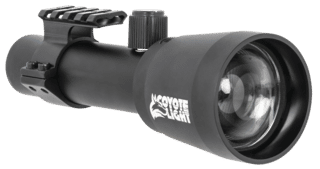 HME 800 yard LED infrared illuminator. The Predator Light features 4 hours of runtime.